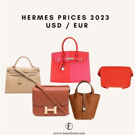 hermes original bag price|hermes handbags price list.